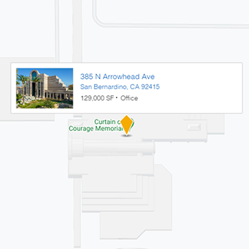 map with property located