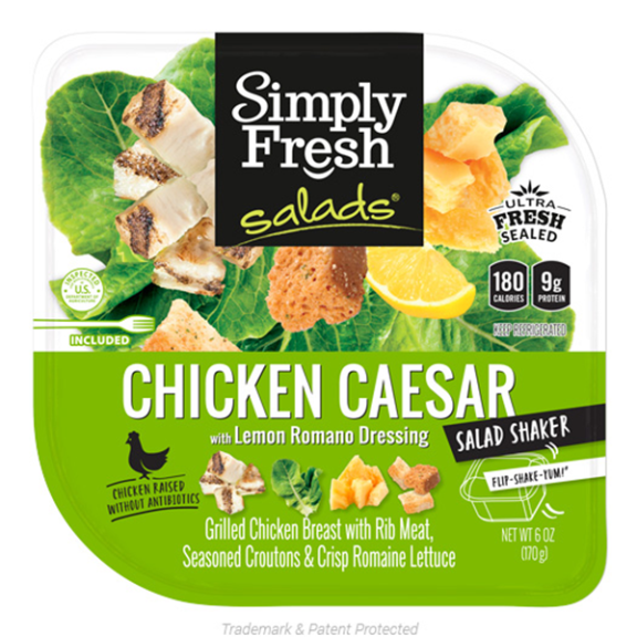 Simply Fresh Salads packaging